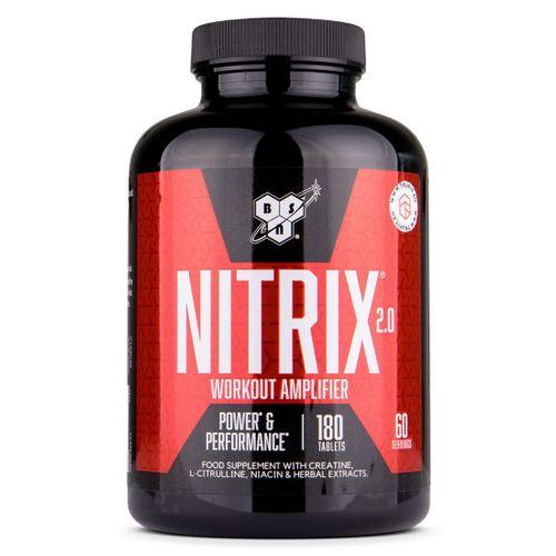 NITRIX 2.0 180 Tabs - Pre-Workout avec Creatine & Citrulline