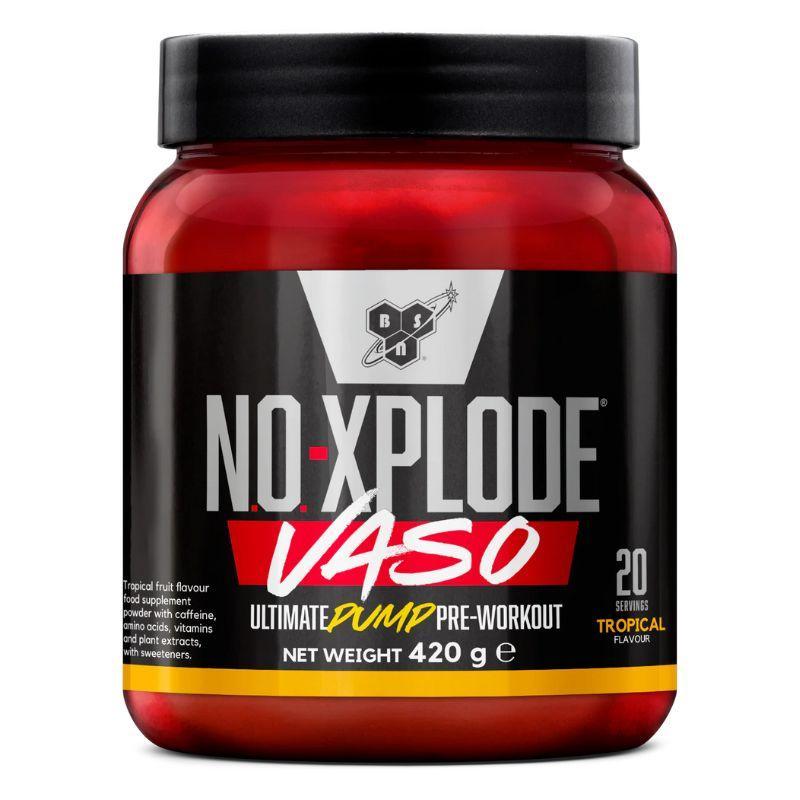 NO-Xplode Vaso 420 g Tropical - Pré-entraînement, Énergie & Force