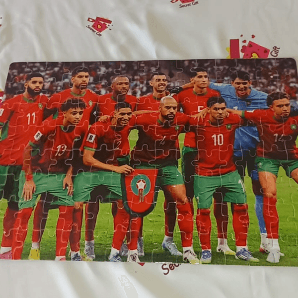 Puzzle Foot Maroc