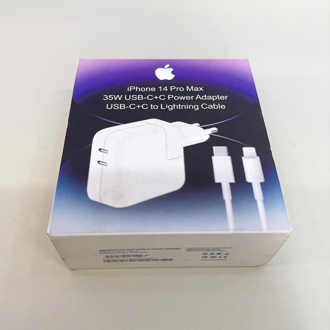 Chargeur Apple 35W à Double Port USB-C – Puissance et Polyvalence
