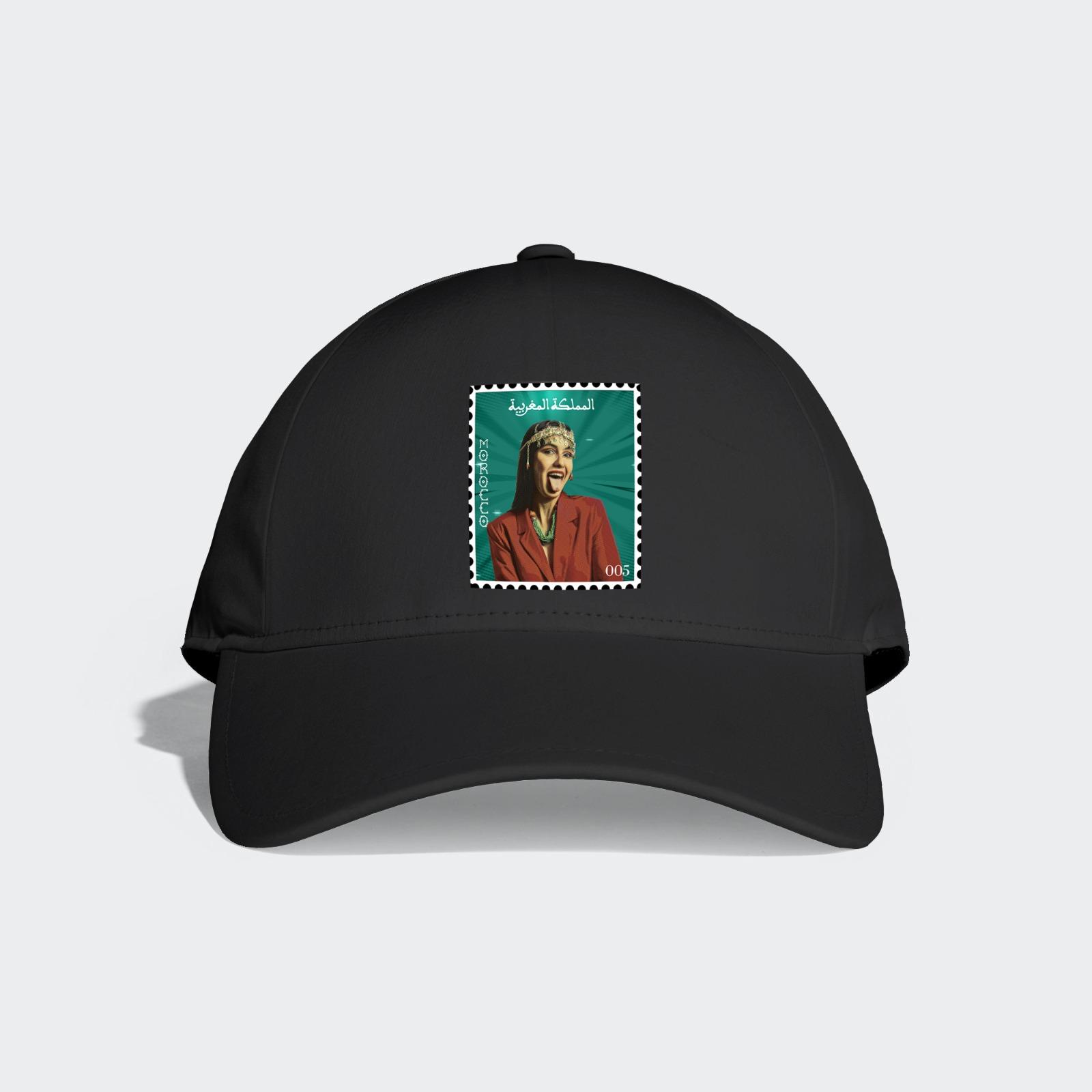 Casquette noire Imane "Chel7a"