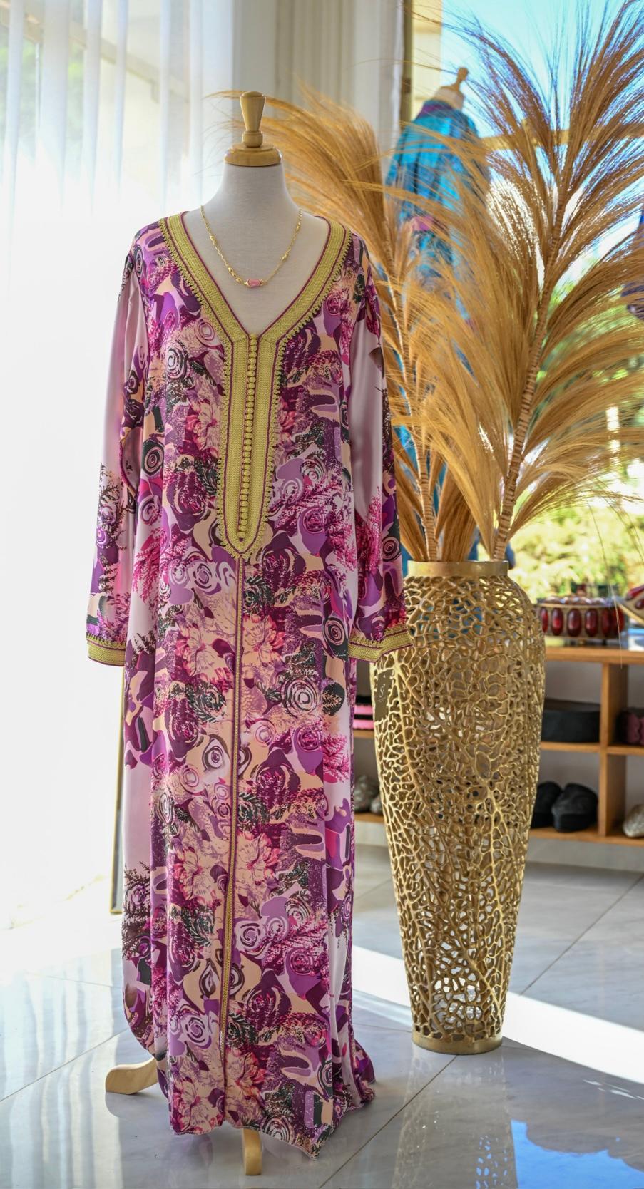 Caftan en soie