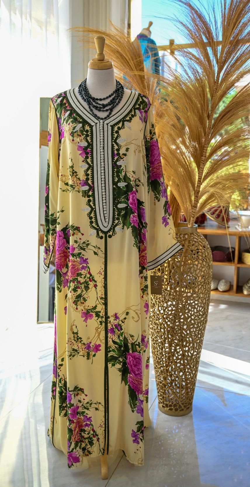 Caftan en soie 