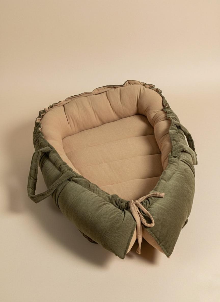 Couffin en Velours Côtelé