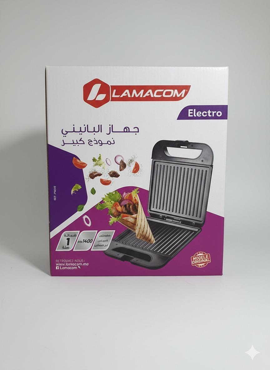 un grill-panini sandwiche Electro