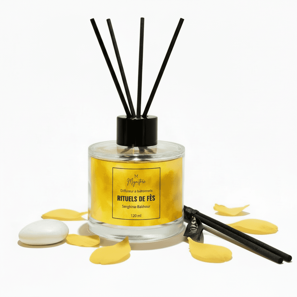 Diffuseur de parfum à Bâtonnets 120 ml – Senteur Bakhour Serghina