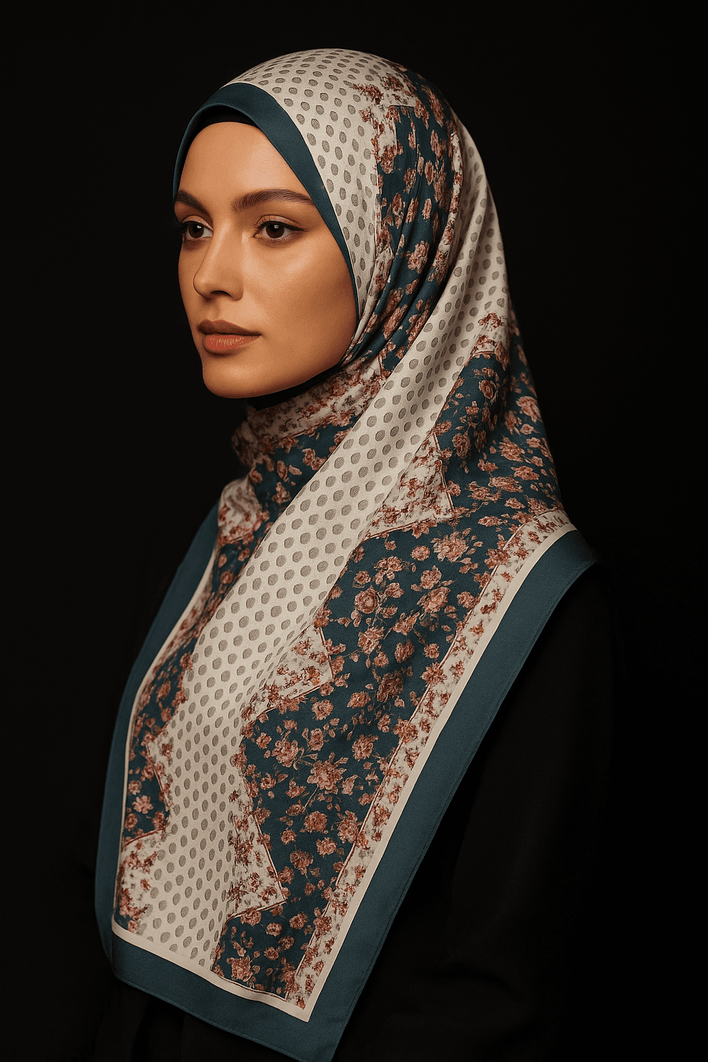 Écharpe Égyptienne 70×200cm – châle Designs Modernes et Tendance pour Femmes Élégantes | Hijab Léger, Doux et Stylé
