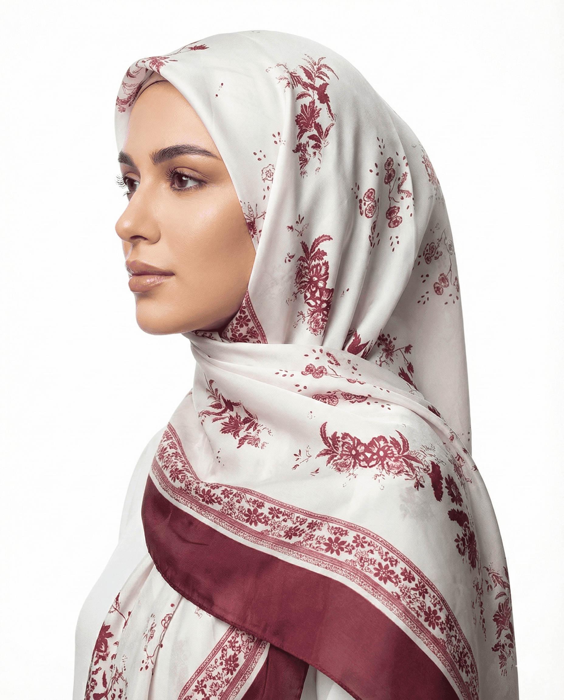 Écharpe Égyptienne 70×200 cm – Châle aux Designs Modernes et Tendances pour Femmes Élégantes | Hijab Léger, Doux et Stylé