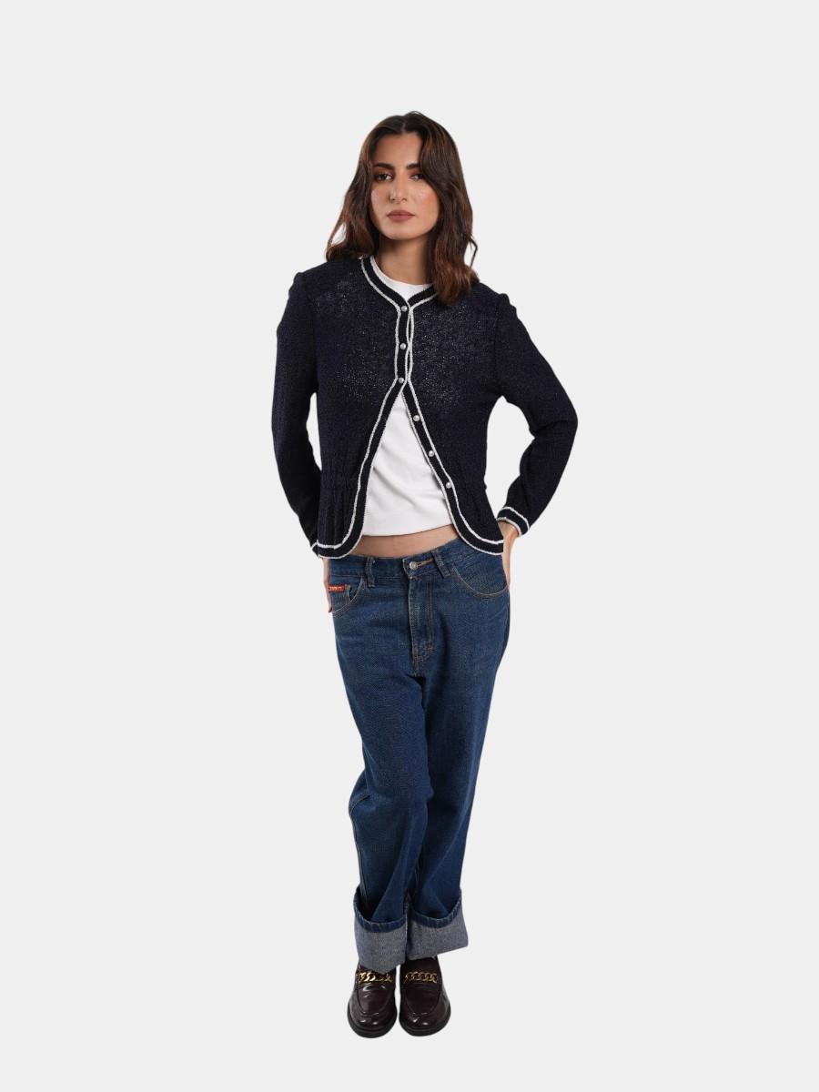 CARDIGAN DOUBLE COULEUR