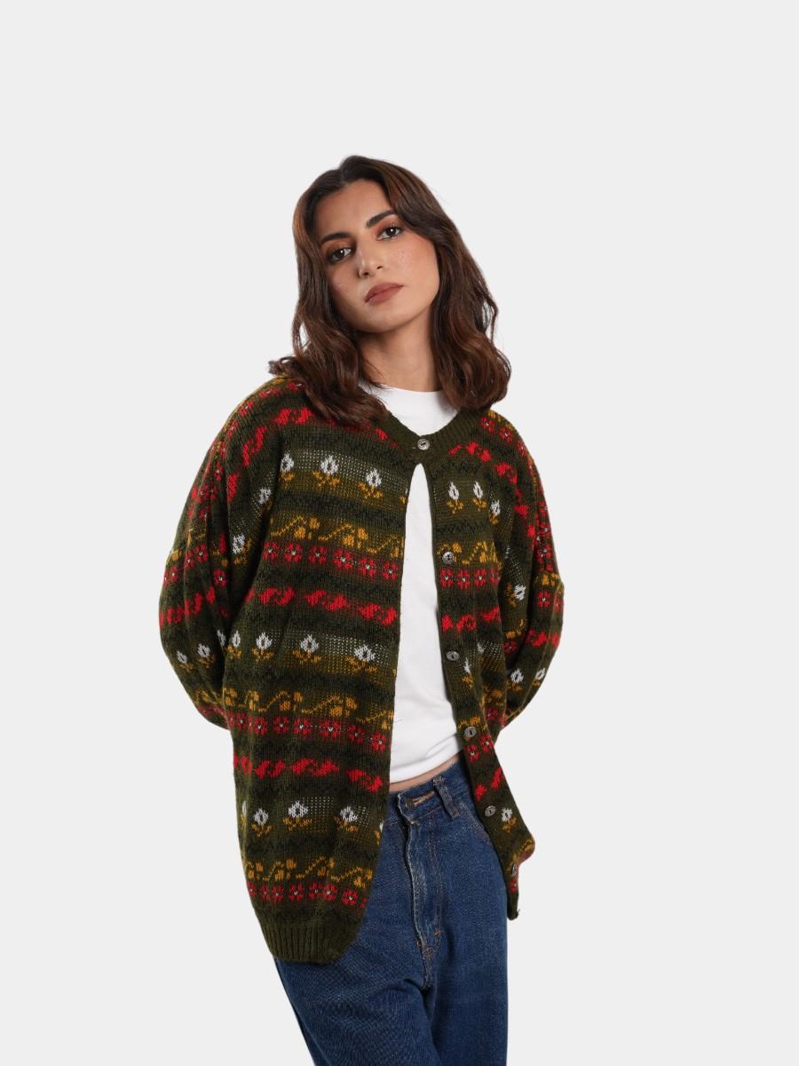 CARDIGAN AVEC MOTIFS