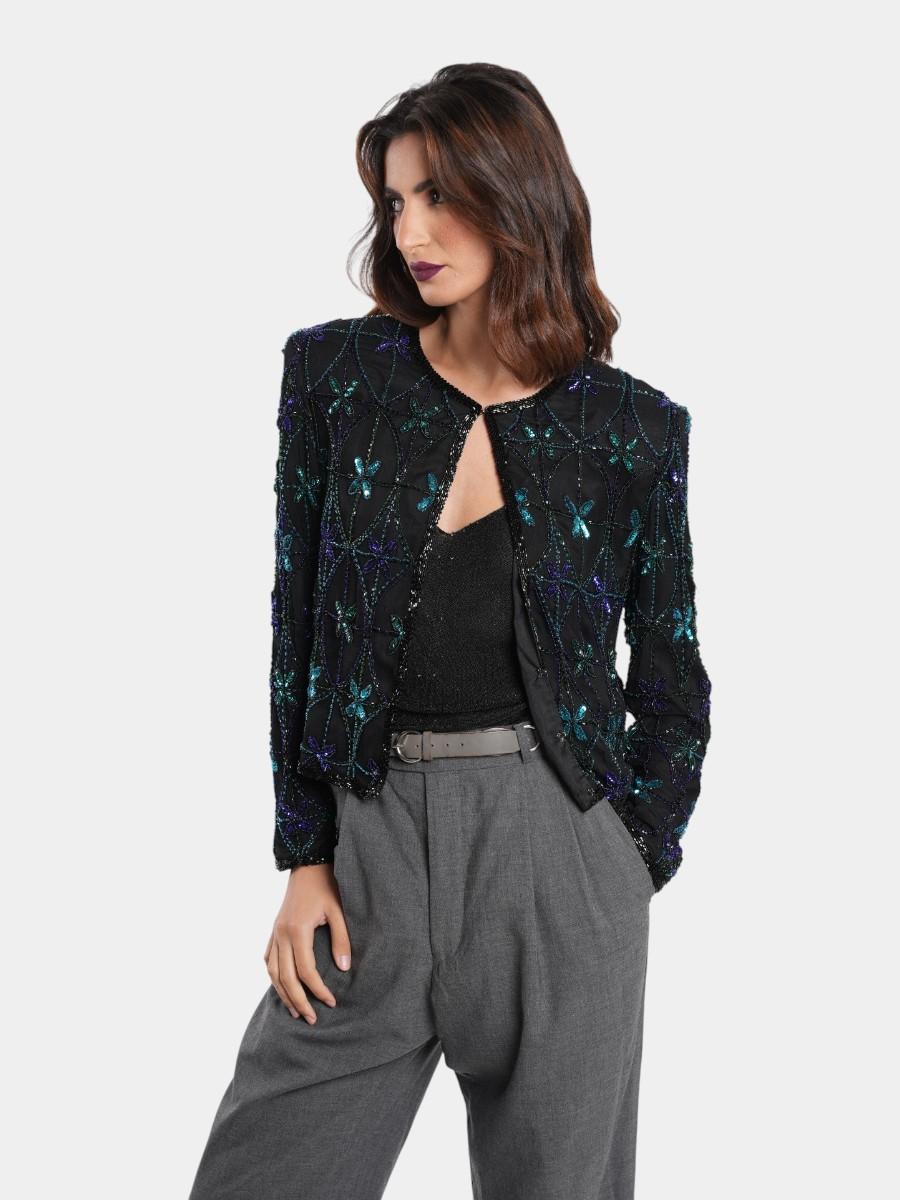 VESTE A SEQUIN