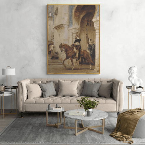 Tableau Chevalier Arabe