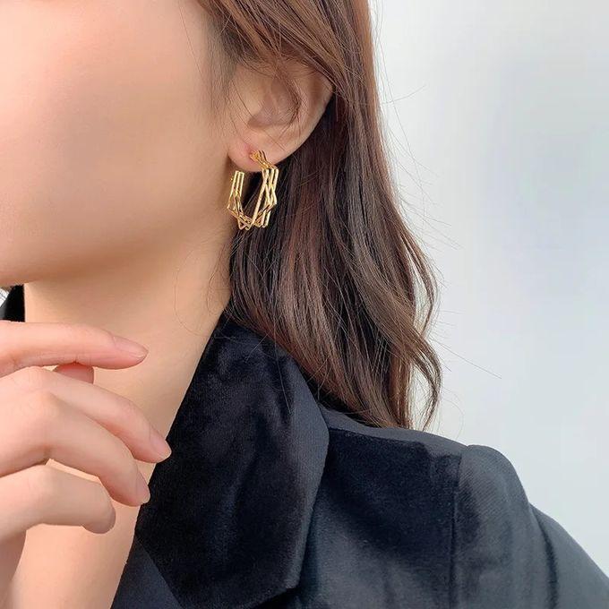 Boucles D'oreilles Plaqué Or