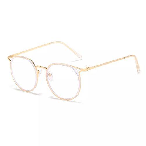 Lunettes rondes Anti-lumière bleue