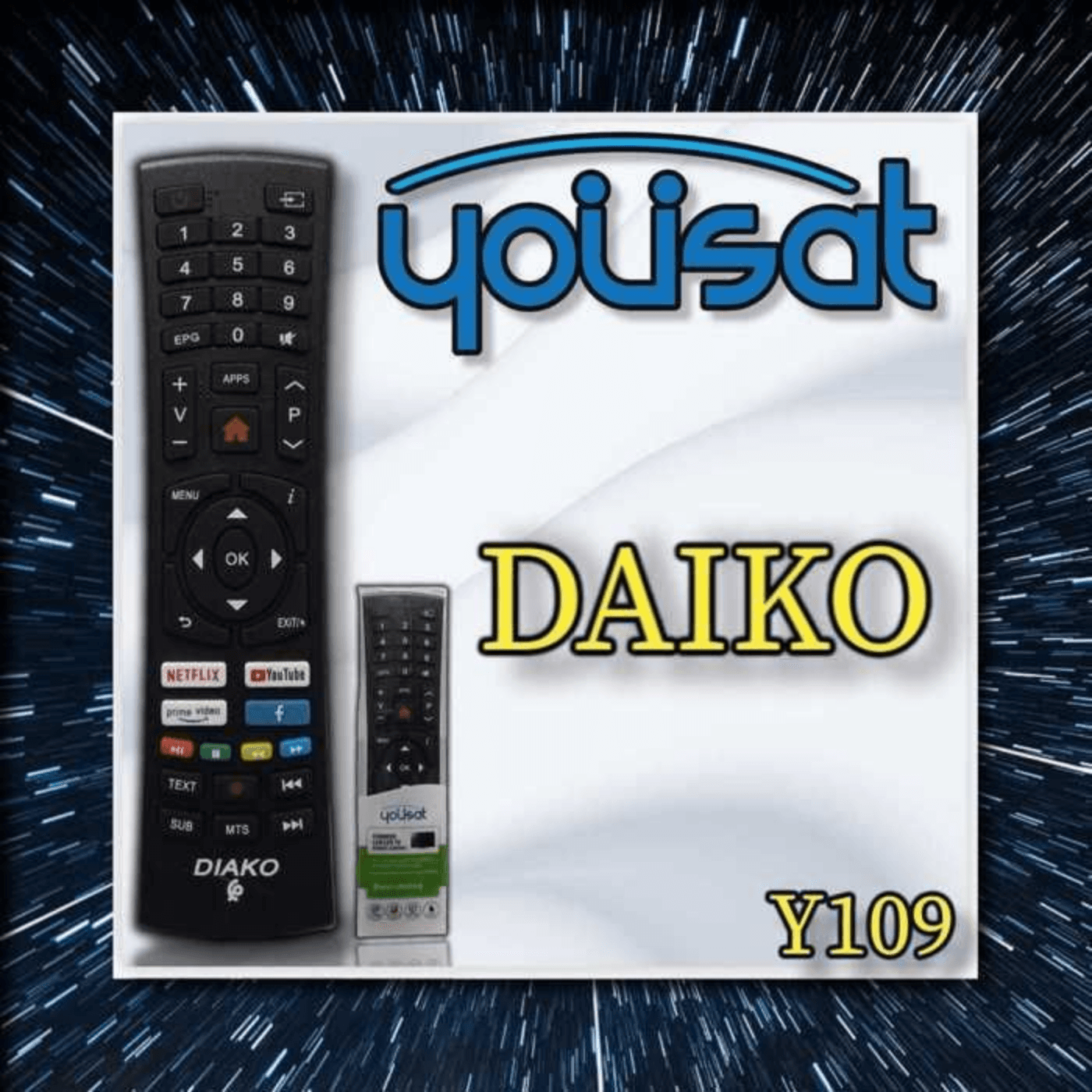 Télécommande Compatible avec Tv Daiko