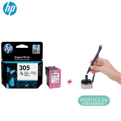 Cartouche 305 couleur Compatible avec les imprimantes jet d'encre HP Deskjet 2710, 2720 ( Stylo fixe Gratuit )