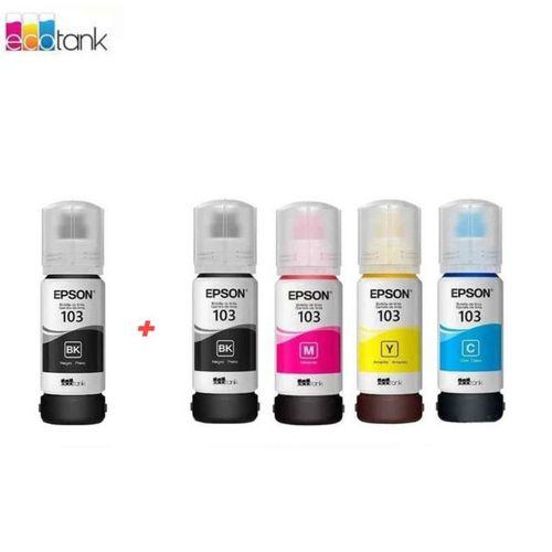 Pack bouteilles d'encre 103 Ecotank Ink 2 x Black + Cyan + Mgenta + Yellow
