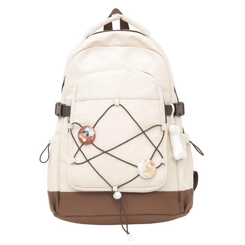 Sac à dos élégant pour étudiants et déplacements quotidiens polyvalent