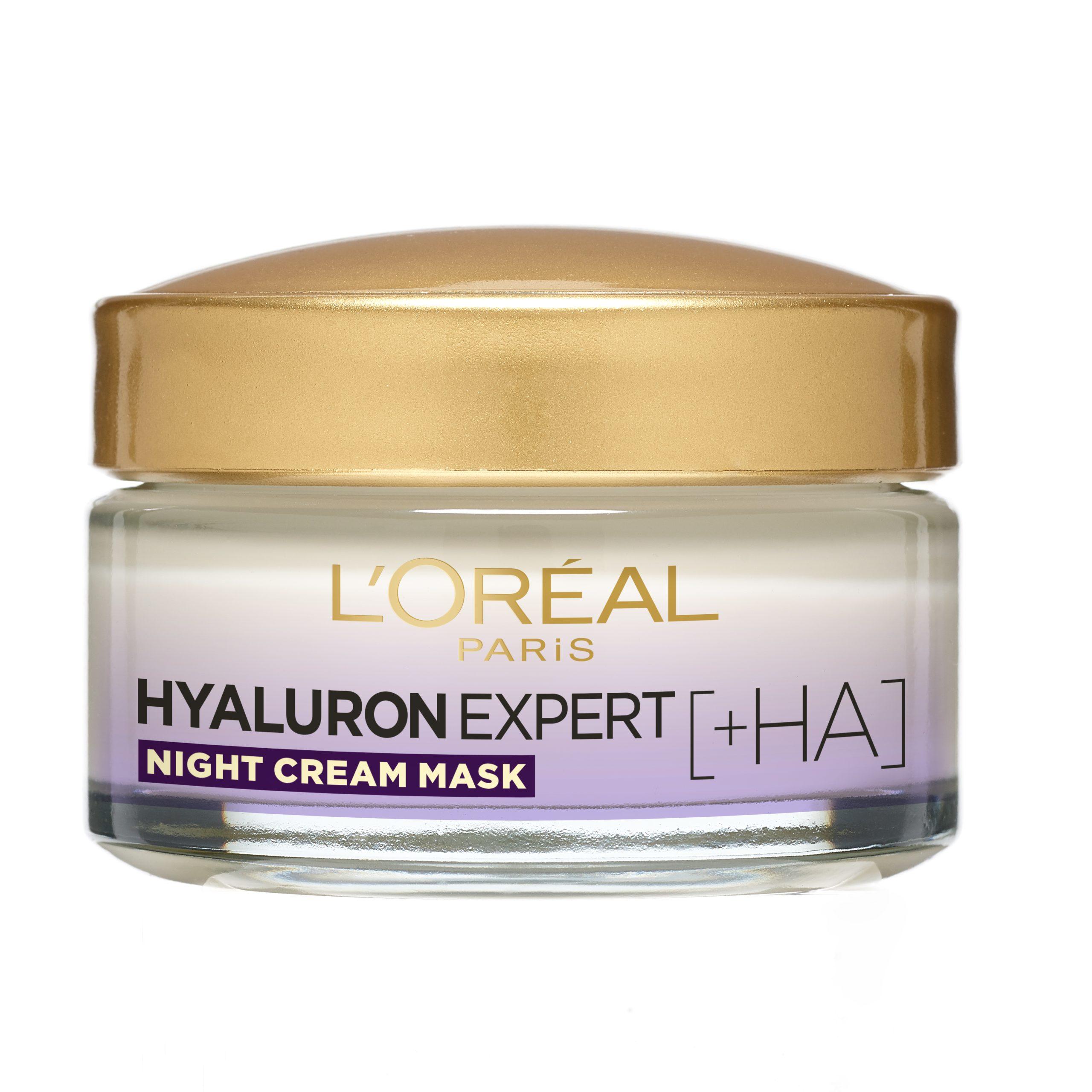 Hyaluron Expert Crème de Nuit Hydratante et Repulpant à L'Acide Hyaluronique 50 ml