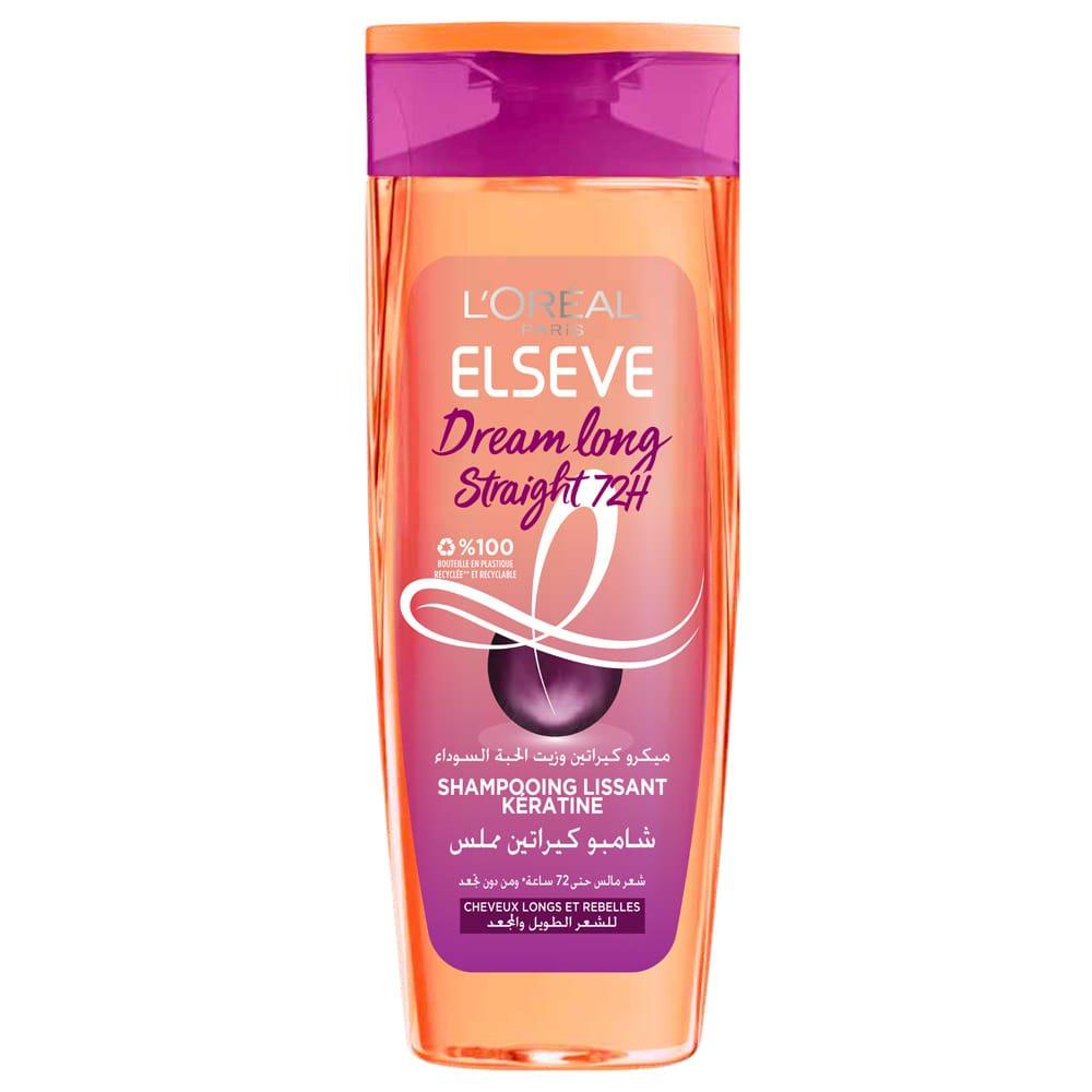 Elsève Dream Long Straight - Shampooing pour Cheveux Longs Anti-Frisottis - 200ml