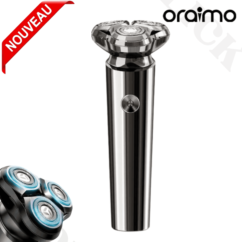 Rasoir double ultra-fin 3D oraimo SmartShaver 2 Magnet