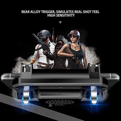 Manette de Pubg 4en1 avec Ventilateur et Powerbank 2000mah