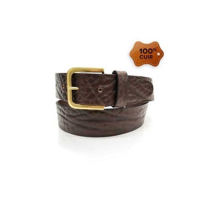 Ceinture 100% cuir pour hommes - Élégance Intemporelle