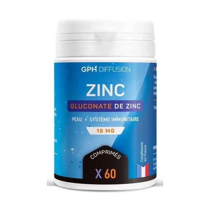 Gluconate De Zinc 60 Comprimés