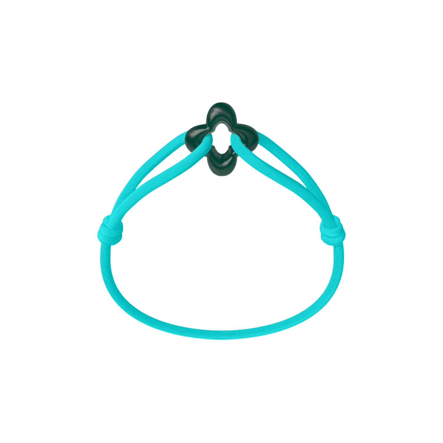 Bracelet Cordon - Green Clover