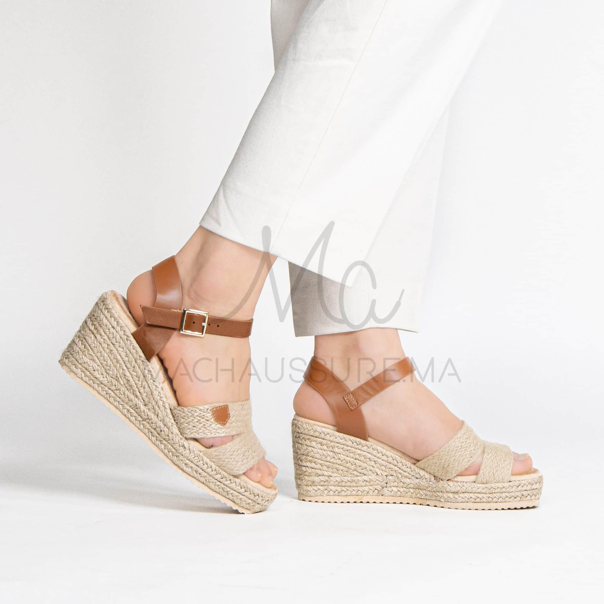 Rebecca – Sandales Compensées