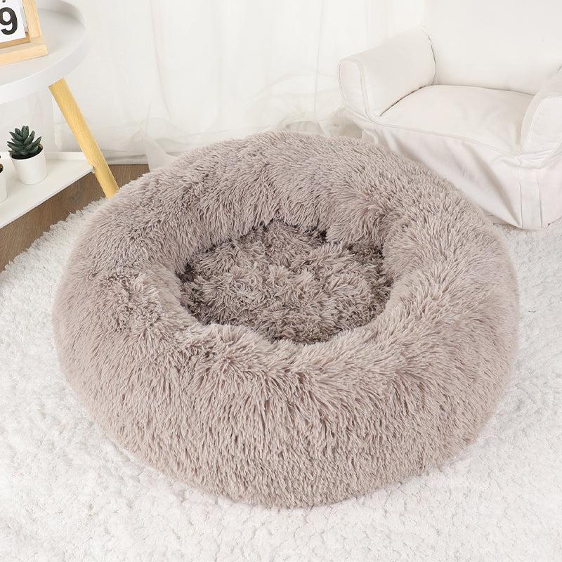 Pet Bed Comfy, non-slip, Plush, Round Shape