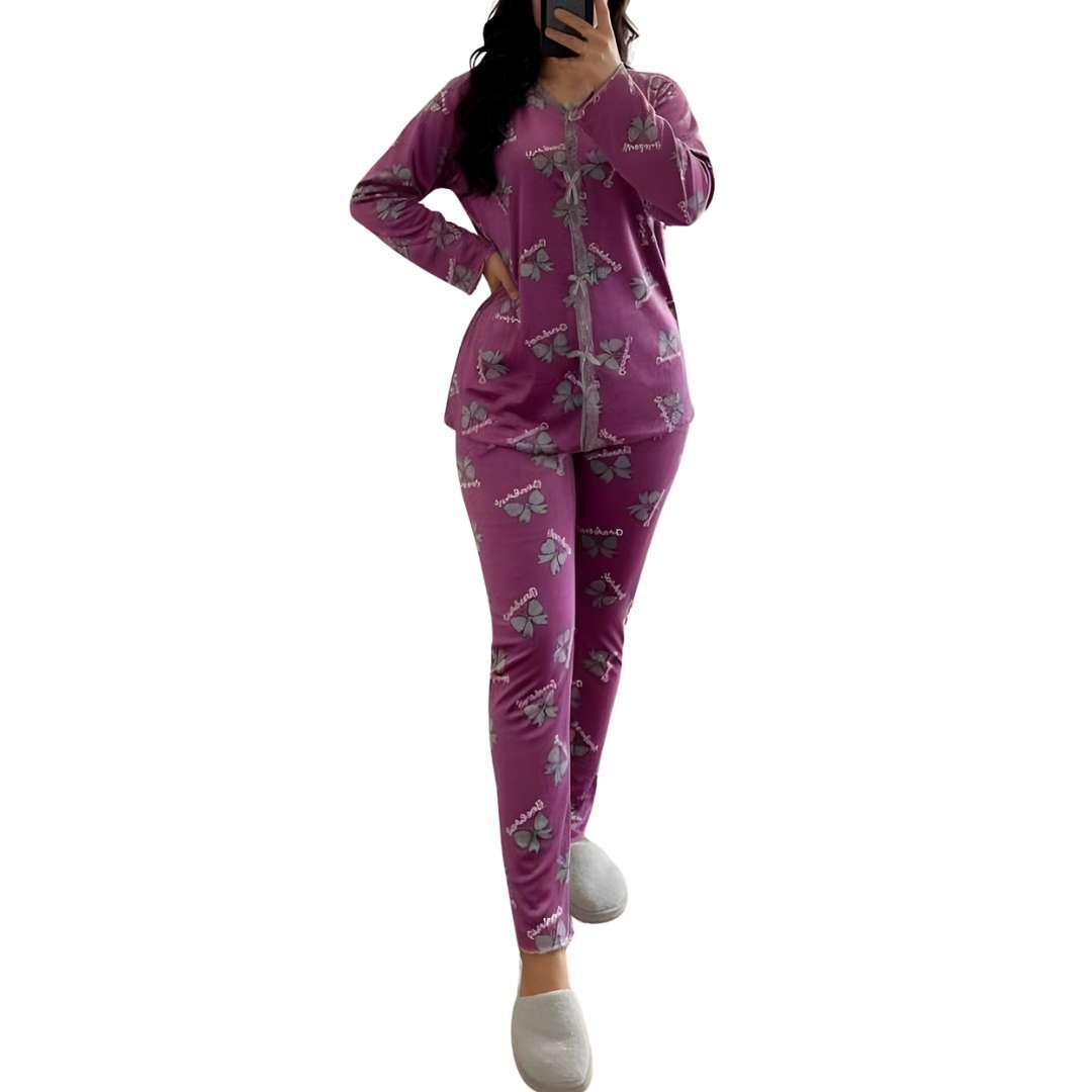 Ensemble 3 pièces en velours femme chaud tendance pour détente à la maison