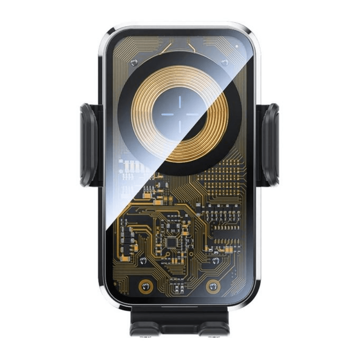 Support de téléphone à serrage automatique à charge rapide, 15W, grille daération