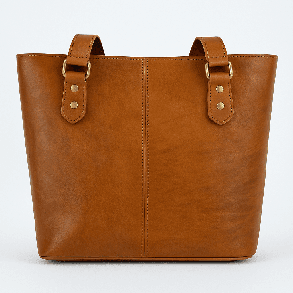 Sac fourre-tout en cuir marron fait main Uk