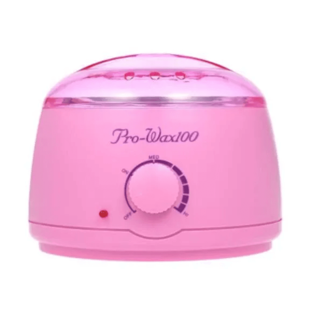Chauffe-cire chaude Pro Wax 100 avec controle de temperature pour femmes Rose