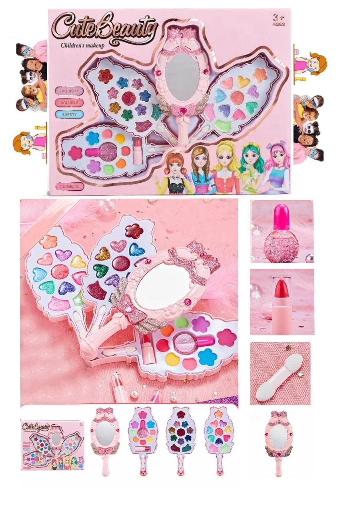 Kit de Jeu de Cosmétiques pour Enfants, Hypoallergénique.