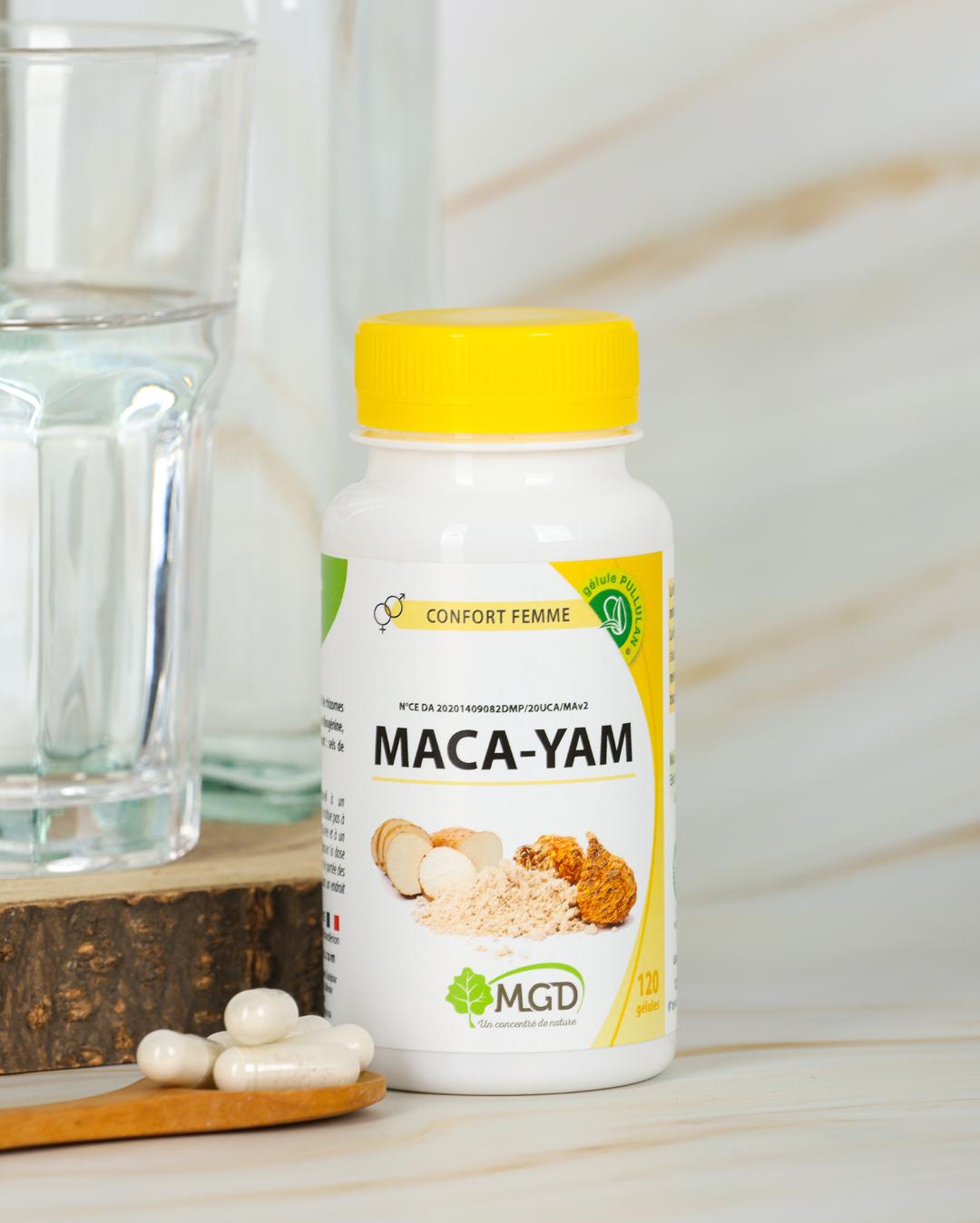Maca - Yam 120 Gélules