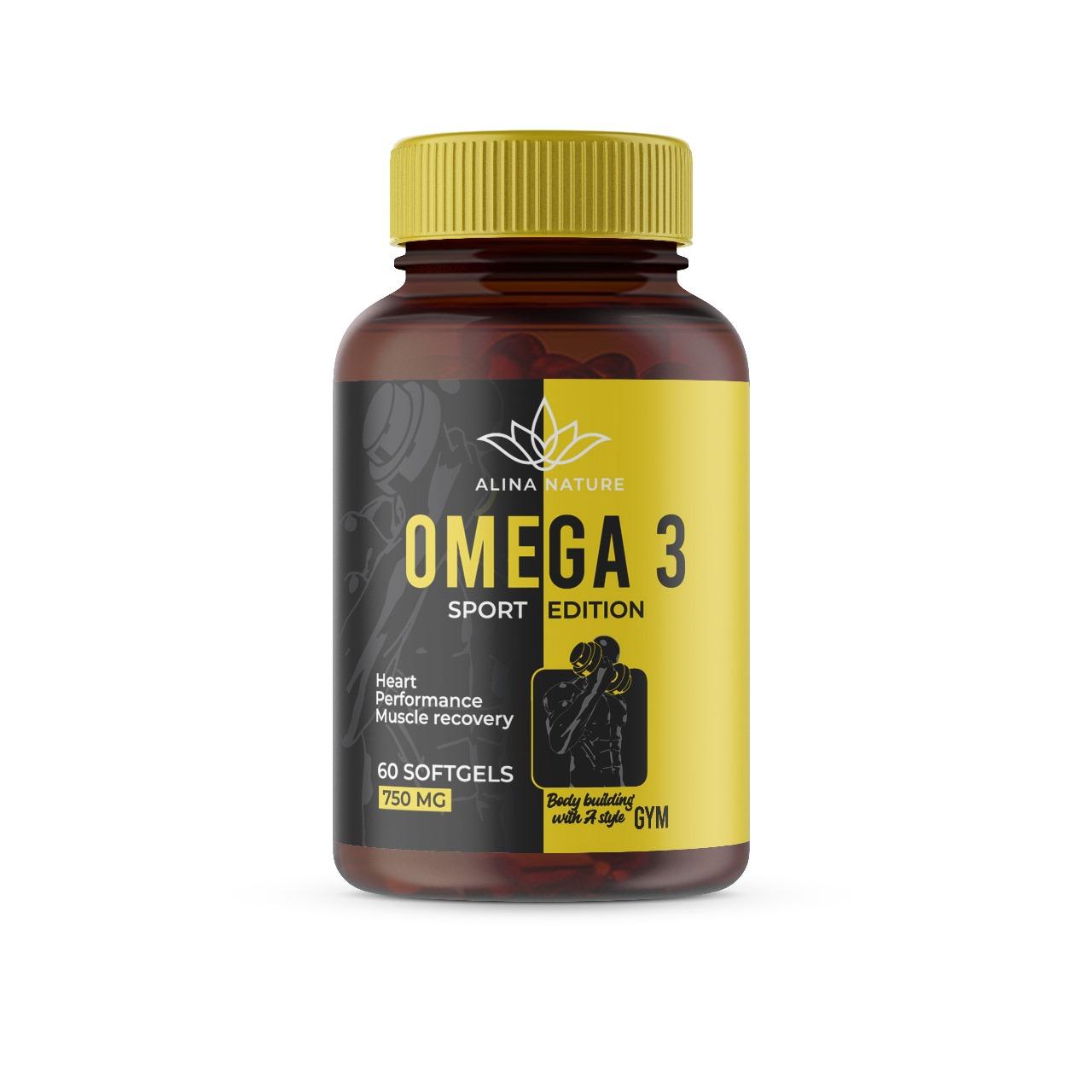 Omega 3 Sport Edition – Santé cardiaque, articulations & performance sportive