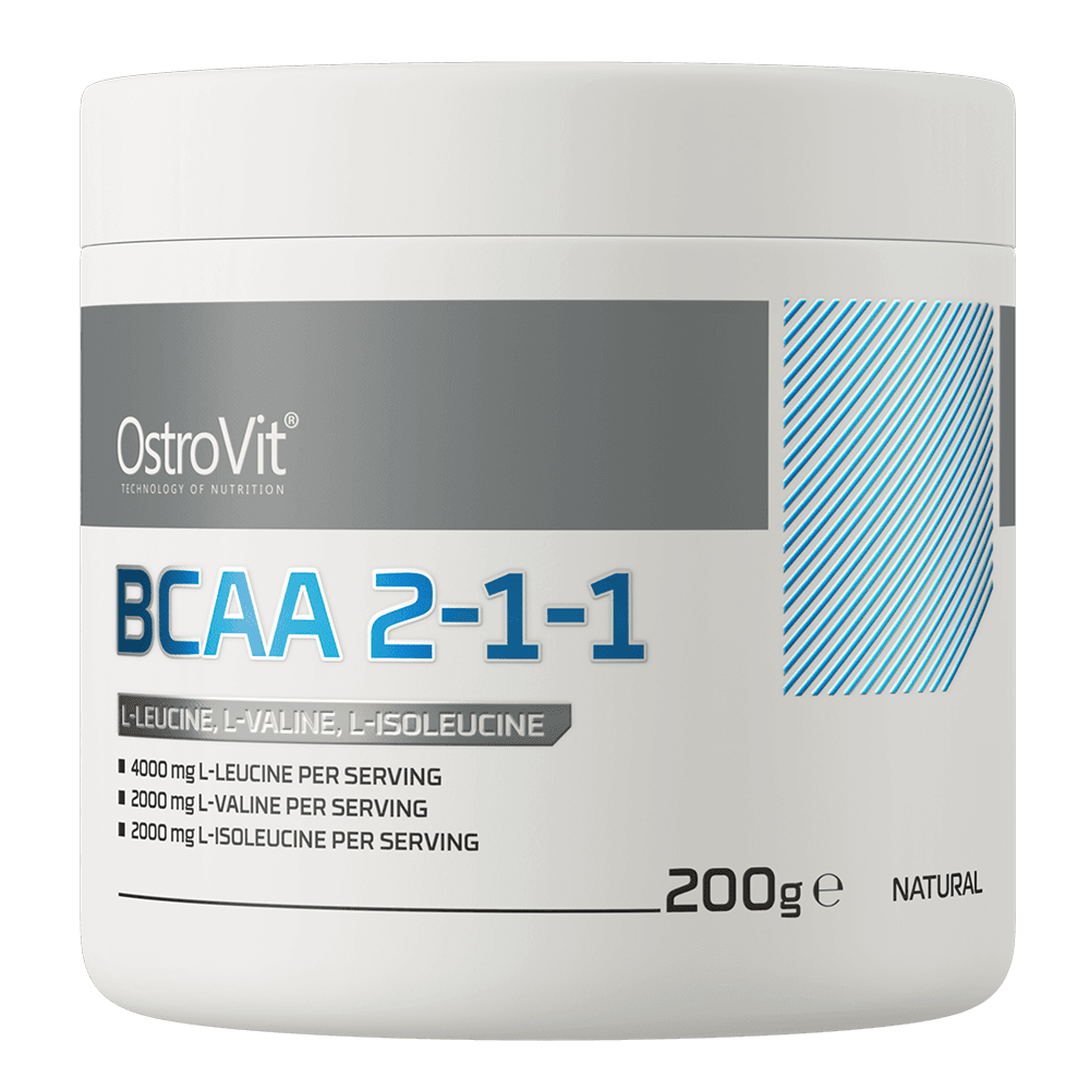 BCAA 2-1-1 200 g Naturel - Acides Aminés, Récupération Musculaire & Performance