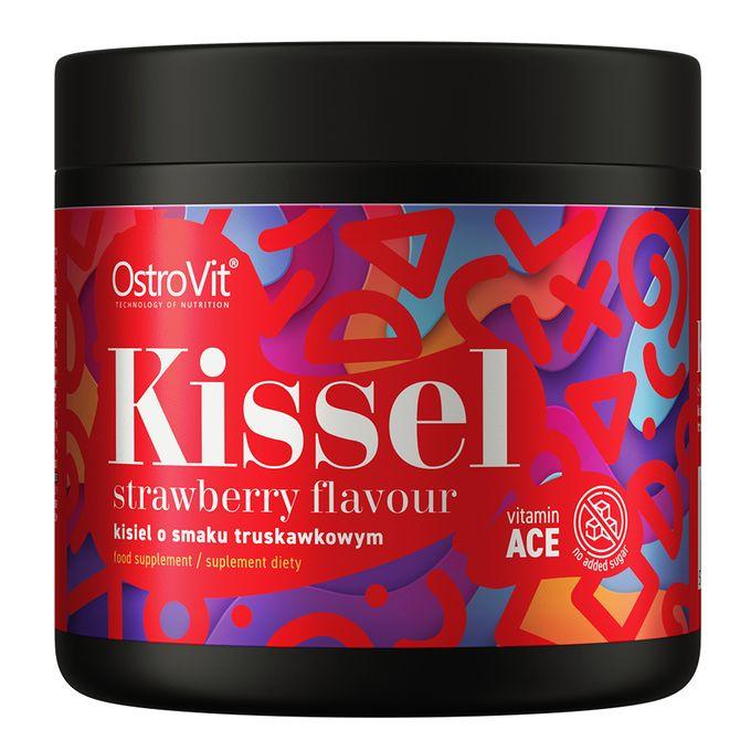 Kissel 200 g Strawberry - Snack Gourmand avec Vitamines A, C, E
