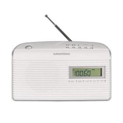 Radio Portable - GRUNDIG - MUSIC61W2 - Blanc - FM - Radio