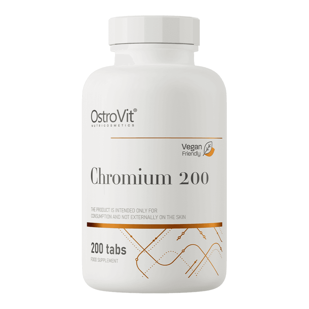 Chromium 200 μg 200 Tabs - Contrôle du Sucre et Gestion du Poids