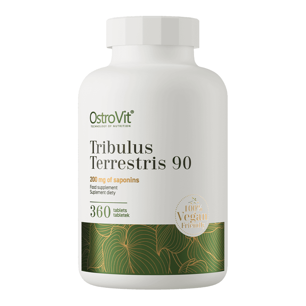 Tribulus Terrestris 360 Tabs - 90 % Saponines, Amélioration Naturelle de la Testostérone