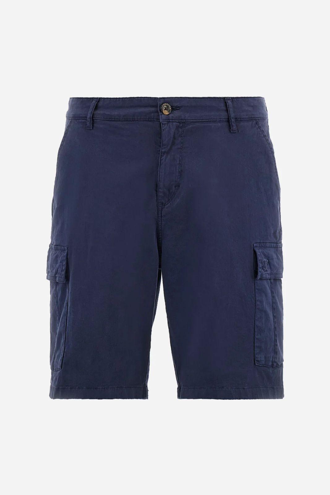 Regular Fit Asher Cotton Twill Bermuda