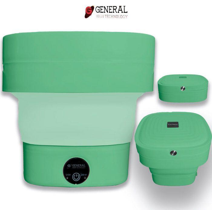 Mini Machine à laver - 8L - Portable - Vert - Ultrasonique