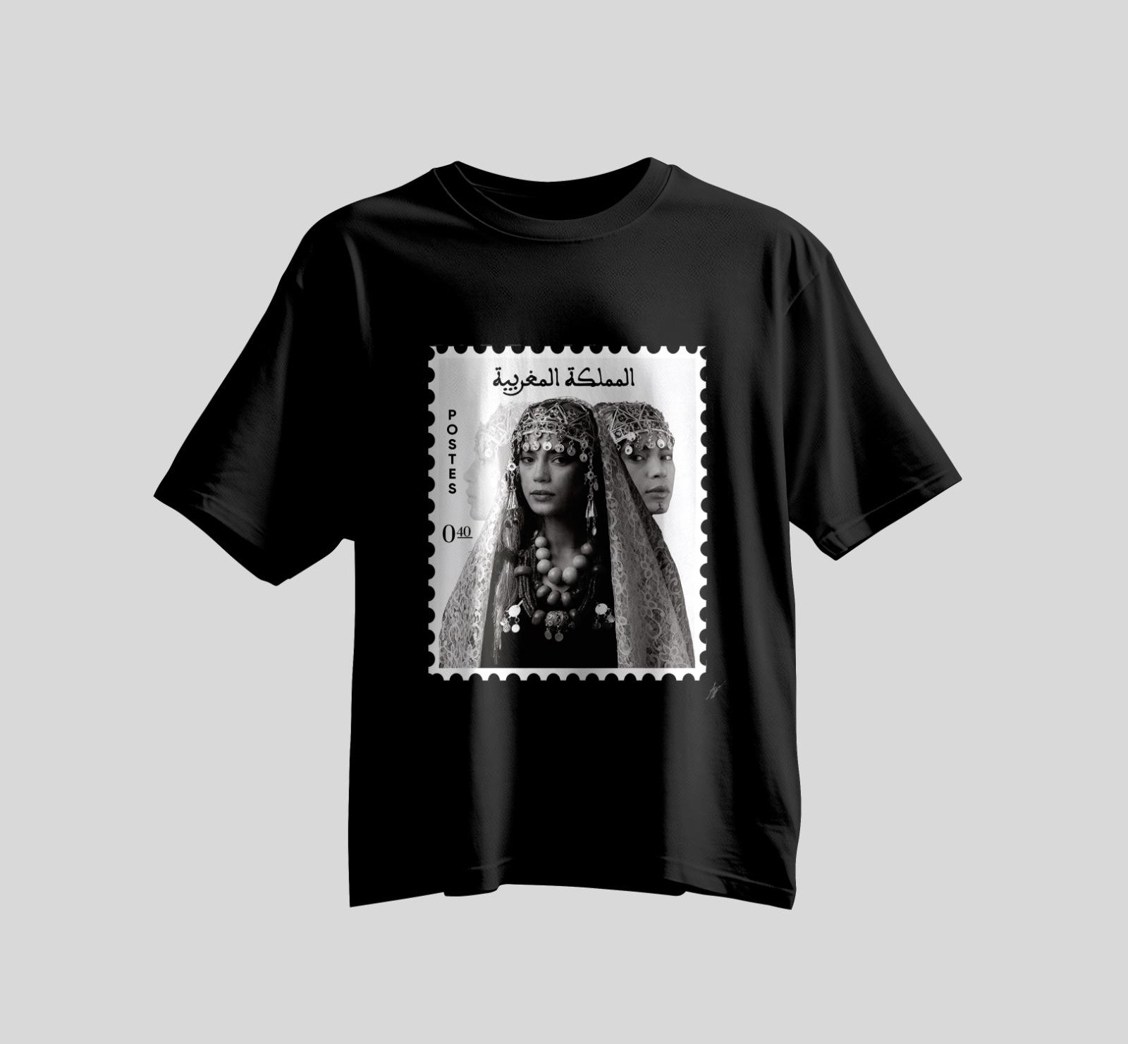 T-Shirt Oversize Aya Chel7a "trio"