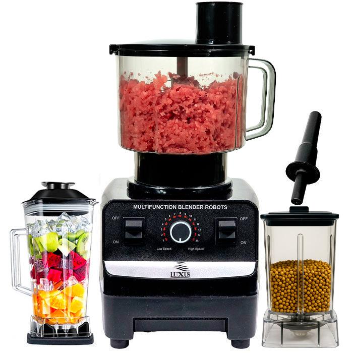 Blender multifonction - LUXUS - 2 litres - 2000W - 6 lames en inox - Vitesse réglable