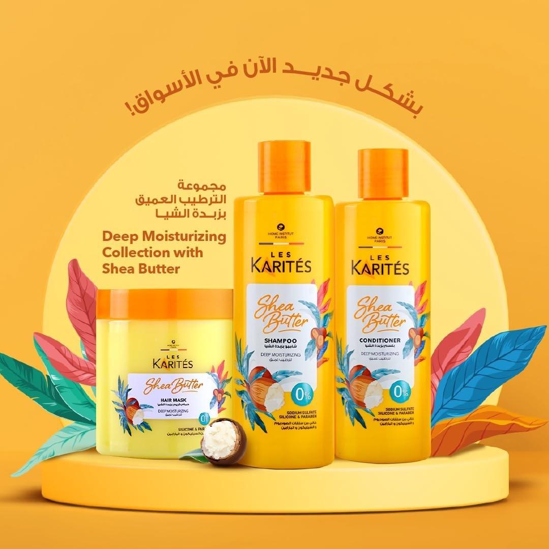 Sets Shampoing & Après-shampoing & Masque Capillaire Hydratant au Beurre de Karité