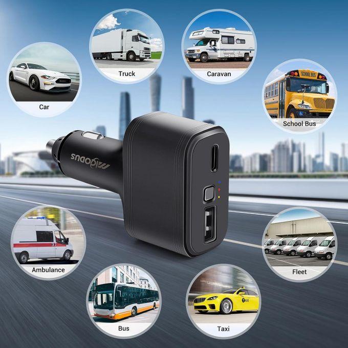 Micodus Tracker GPS MV77G 4G de Voiture SOS Moniteur Vocale