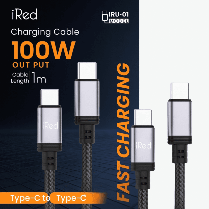 Charge Express 100W – Câble Type-C Haute Performance